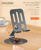 KAKUSIGA επιτραπέζια βάση smartphone KSC-1598, foldable, μαύρη