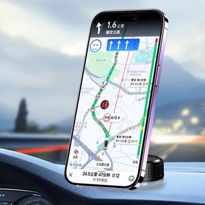 KAKUSIGA βάση smartphone αυτοκινήτου KSC-1718 για ταμπλό, μαγνητική, μαύρη