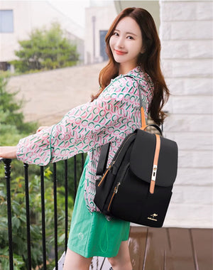 BALIDAISHU γυναικεία τσάντα πλάτης LBAG-0032, μαύρη