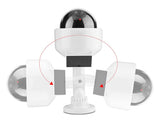 Ψεύτικη κάμερα CCTV LXKAM15 με LED, ηλιακή, λευκή