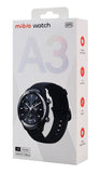 MIBRO smartwatch A3, heart rate, 1.39" IPS, GPS, 2 ATM, γκρι