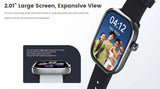 MIBRO smartwatch C4, heart rate, 2.01" TFT, 2 ATM, γκρι