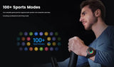 MIBRO smartwatch Lite 3 με 2x λουράκια, heart rate, 1.3" AMOLED, 2 ATM, γκρι/καφέ
