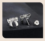 BAMOER σκουλαρίκια καρφωτά MSE085 με μοϊσσανίτη, ασήμι 925, ασήμι