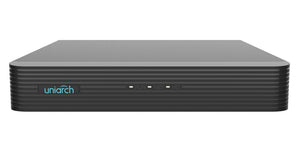 UNIARCH NVR καταγραφικό NVR-104E2-P4, H.265/H.264, 8MP, 4 κανάλια PoE