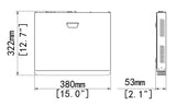 UNIARCH NVR καταγραφικό NVR-216S2-P16, H.265/H.264, 8MP, 16 κανάλια PoE