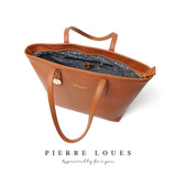 Γυναικεία Τσάντα Ώμου Shopper Pierre Loues 914-62 καφέ