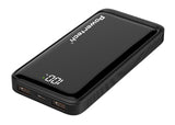 POWERTECH power bank PT-1326 με οθόνη, 10000mAh, 22.5W, μαύρο