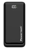 POWERTECH power bank PT-1326 με οθόνη, 10000mAh, 22.5W, μαύρο