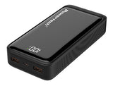 POWERTECH power bank PT-1327 με οθόνη, 20000mAh, 22.5W, μαύρο