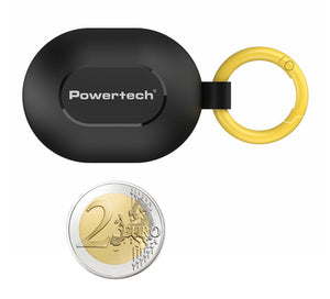 POWERTECH earphones με θήκη φόρτισης PT-1392, True Wireless, 6mm, 25/230mAh, μαύρα