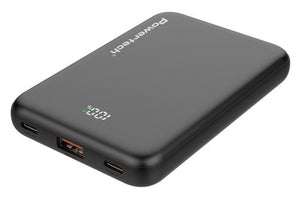 POWERTECH power bank PT-1502 με οθόνη, 10000mAh, 22.5W, μαύρο