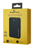 POWERTECH power bank PT-1502 με οθόνη, 10000mAh, 22.5W, μαύρο