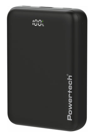 POWERTECH power bank PT-1503 με οθόνη, 20000mah, 22.5W, μαύρο