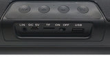 POWERTECH soundbar PT-989, 20W RMS, TWS, 3600mAh, μαύρο