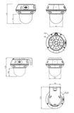 LONGSE IP κάμερα PT3DK4XGL500, 5MP, 3.35-10.05mm, 4x zoom, IP66, PoE, PTZ