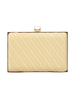 Τσάντα φάκελος clutch -21889 - Χρυσό