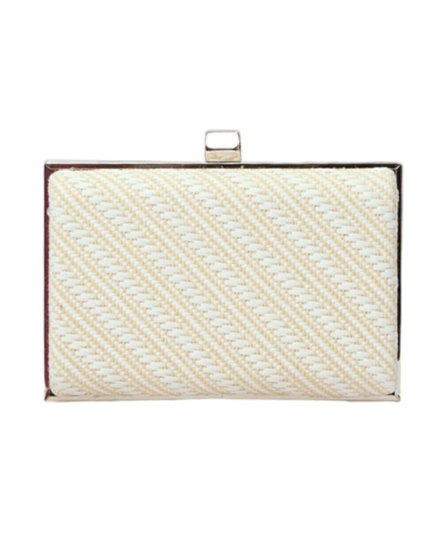 Τσάντα φάκελος clutch -21889 - Ασημί