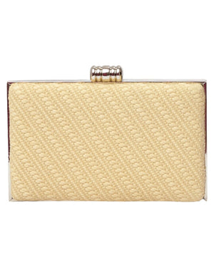 Τσάντα φάκελος clutch -21890 - Μπέζ