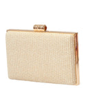 Τσάντα φάκελος clutch -21890 - Χρυσό