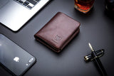 Мъжки кожен портфейл CA 8-387 черен