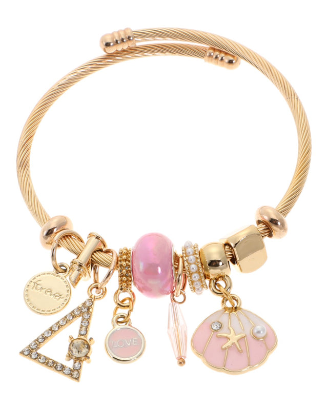 Βραχιόλι κοχύλι QW-8104-15 - Χρυσό