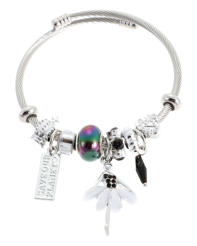 Βραχιόλι μπαλαρίνα QW-8110-15 - Μαύρο