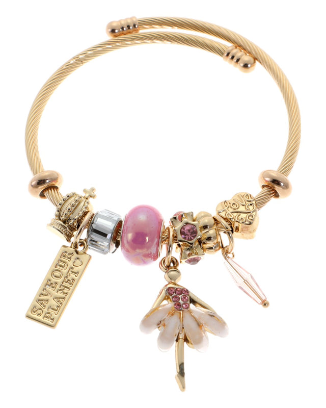 Βραχιόλι μπαλαρίνα QW-8110-15 - Χρυσό