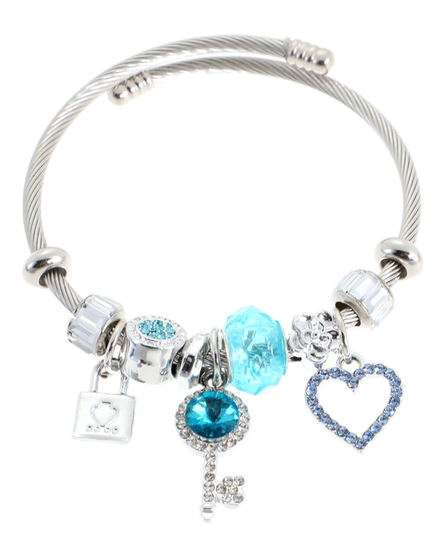 Βραχιόλι κλειδί QW-8111-15 - Γαλάζιο