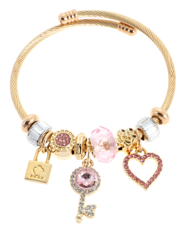 Βραχιόλι κλειδί QW-8111-15 - Χρυσό