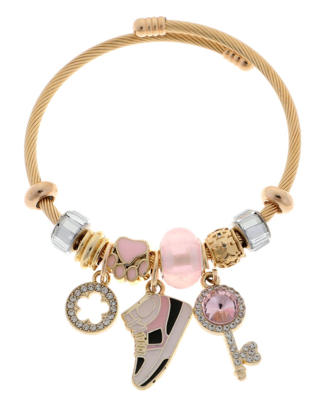 Βραχιόλι παπουτσάκι QW-8112-15 - Χρυσό