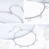 BAMOER βραχιόλι SCB103 με κυβική ζιρκόνια, ασήμι 925, ασημί