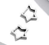 BAMOER σκουλαρίκια κρίκοι SCE1136, ασήμι 925, ασημί