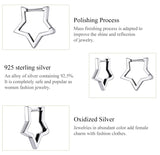 BAMOER σκουλαρίκια κρίκοι SCE1136, ασήμι 925, ασημί