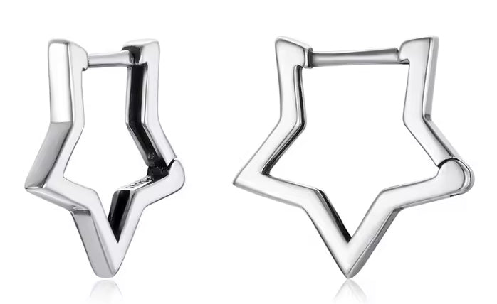 BAMOER σκουλαρίκια κρίκοι SCE1136, ασήμι 925, ασημί