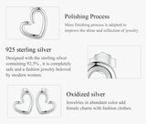 BAMOER σκουλαρίκια καρφωτά SCE1769, ασήμι 925, ασημί