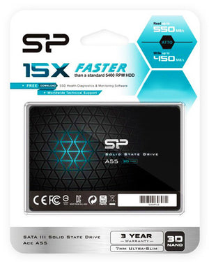 SILICON POWER SSD A55 1TB, 2.5", SATA III, 500-450MB/s, 7mm