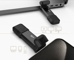 SILICON POWER εξωτερικός SSD Marvel Xtreme DS72, USB-C/USB 3.2, 1TB, μαύρο