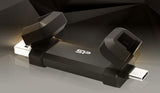 SILICON POWER εξωτερικός SSD Marvel Xtreme DS72, USB-C/USB 3.2, 2TB, μαύρο