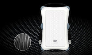 SILICON POWER εξωτερικός HDD Armor A30, 1TB, USB 3.2, λευκός