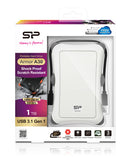 SILICON POWER εξωτερικός HDD Armor A30, 1TB, USB 3.2, λευκός
