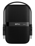 SILICON POWER εξωτερικός HDD Armor A60, 1TB, USB 3.2, μαύρος