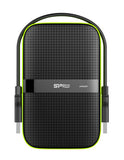 SILICON POWER εξωτερικός HDD Armor A60, 1TB, USB 3.2, πράσινος