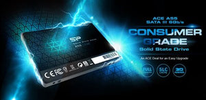 SILICON POWER SSD A55 512GB, 2.5", SATA III, 500-450MB/s, 7mm