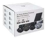 SECTEC smart ηλιακή κάμερα ST-515C-3M-5W-BK, 3MP, WiFi, SD, PTZ, IP65