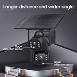 SECTEC smart ηλιακή κάμερα ST-536-6MAOV-4G-EU, dual lens, 3MP, 4G, SD, PTZ, IP66