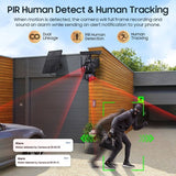 SECTEC smart ηλιακή κάμερα ST-536-6MAOV-4G-EU, dual lens, 3MP, 4G, SD, PTZ, IP66