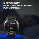 ZEBLAZE smartwatch Stratos 3 Pro, heart rate, 1.43" AMOLED, GPS, μαύρο