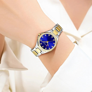 Curren C9100 Blue Γυναικείο Ρολόι με Μπλε Καντράν