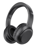 USAMS headphones YG23, ασύρματα & ενσύρματα, Φ40mm, 300mAh, μαύρα